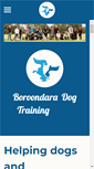 Mobile Screenshot of boroondaradogtraining.com.au